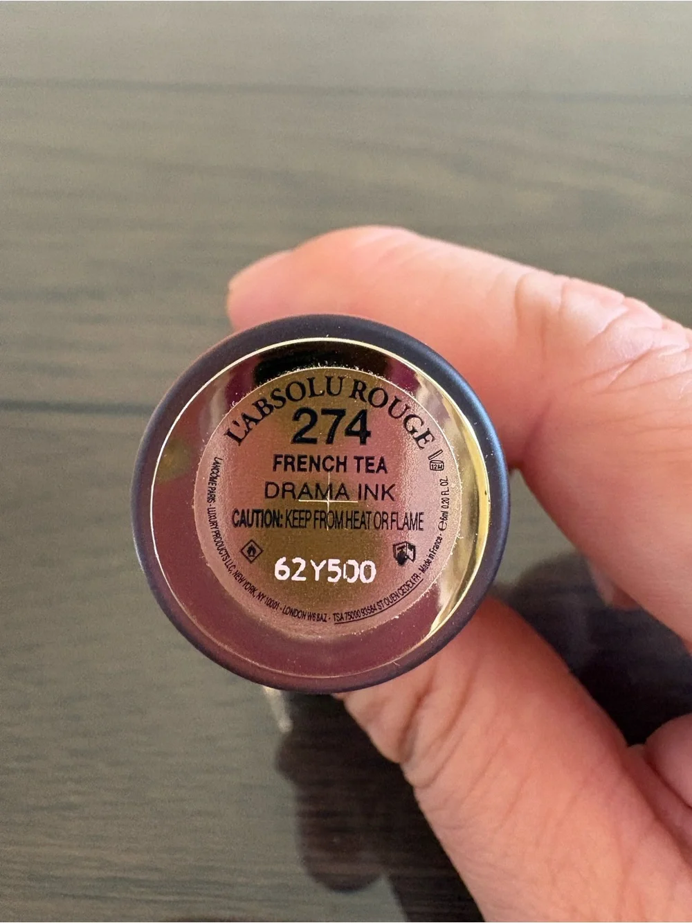 Lancôme French Tea 274 Drama Ink Like New